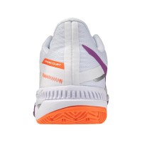 Tênis femininos brancos Mizuno Wave Exceed Court Clay