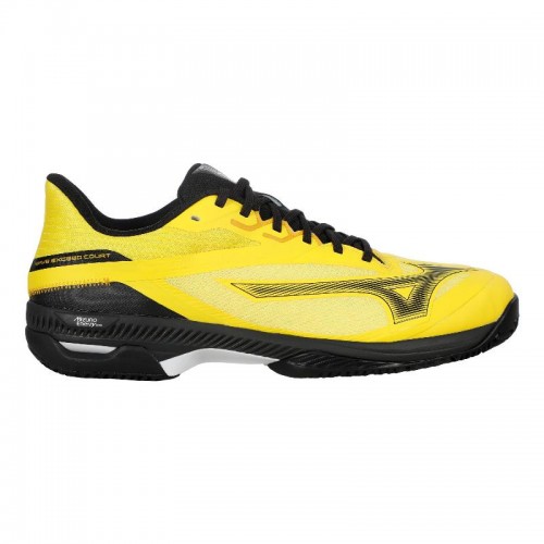 Sneakers Mizuno Wave Exceed Court Padel Gialle Nere Sneakers Mizuno Wave Exceed Court Padel Gialle Nere