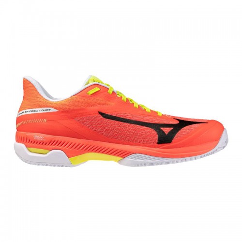 Mizuno Wave Exceed Court Padel Orange Sneakers