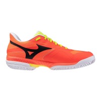 Baskets orange Padel Mizuno Wave Exceed Court