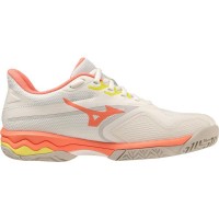 Chaussures Mizuno Wave Exceed Light 2 AC White Coral Femme