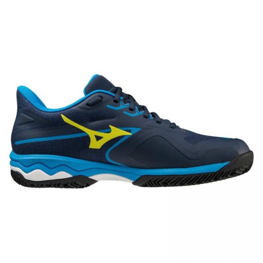 Sneakers Mizuno Wave Exceed Light 2 CC Blue Yellow