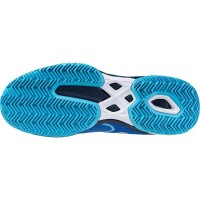 Tênis Mizuno Wave Exceed Light 2 Clay Azul Branco  Oferta + Barato
