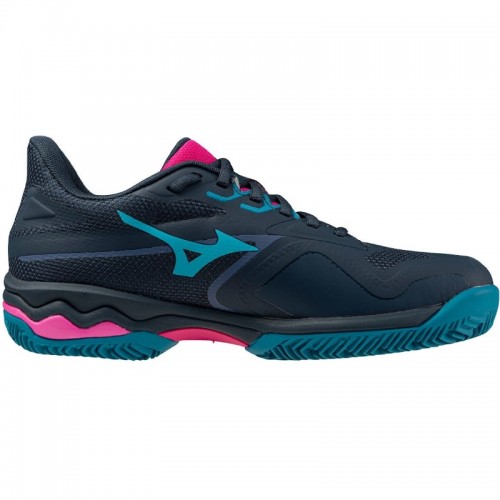 Zapatillas Mizuno Wave Exceed Light 2 Padel Azul Marino Fucsia Mujer Zapatillas Mizuno Wave Exceed Light 2 Padel Azul Marino Fucsia Mujer