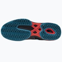 Zapatillas Mizuno Wave Exceed Light 2 Padel Negro Azul Rojo  Oferta + Barato