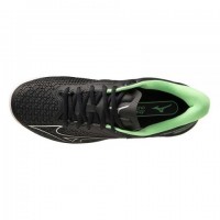 Mizuno Wave Exceed Tour 5 CC Nero Verde Scarpe