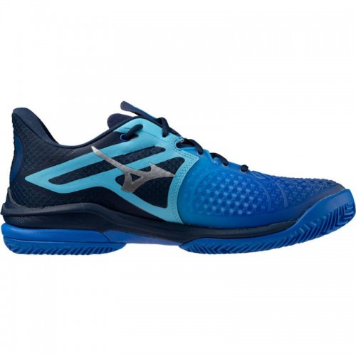 Sneakers Mizuno Wave Exceed Tour 6 Blu Argilla Bianco Sneakers Mizuno Wave Exceed Tour 6 Blu Argilla Bianco