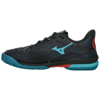 Zapatillas Mizuno Wave Exceed Tour 6 Padel Negro Azul Rojo  Oferta + Barato