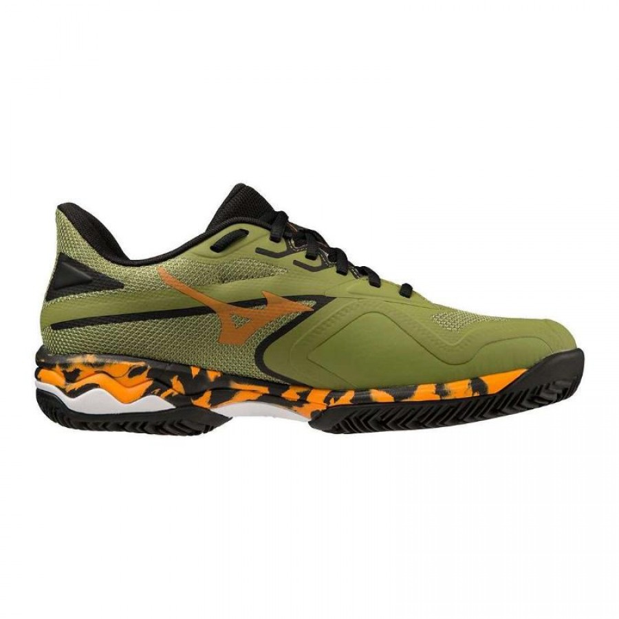Mizuno Wave Exceed Orange Green Sneakers