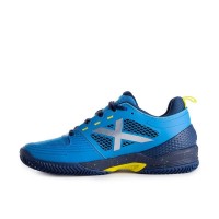 Sneakers Munich Atomik 19 Bleu Marine Bleu Jaune  PADELPOINT Sneakers Munich Atomik 19 Bleu Marine Bleu Jaune