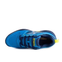 Sneakers Munich Atomik 19 Bleu Marine Bleu Jaune  PADELPOINT Sneakers Munich Atomik 19 Bleu Marine Bleu Jaune