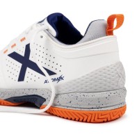 Baskets Munich Atomik 49 Blanches Orange