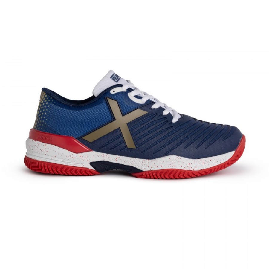 Zapatillas Munich Padx 35 Azul Marino Rojo
