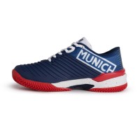 Zapatillas Munich Padx 35 Azul Marino Rojo