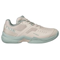 Tênis femininos Nox AT10 Pro White Cream Green