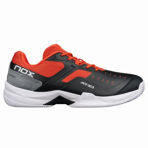 Nox AT10 Pro Nero Rosso Sneakers Nox AT10 Pro Nero Rosso Sneakers