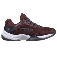 Nox ML10 Hexa Maroon Gunmetal Sapatos Cinza