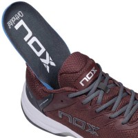 Scarpe Nox ML10 Hexa Maroon Grigio Canna di Fucile