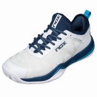 Tênis Nox Nerbo Branco Azul  Oferta + Barato