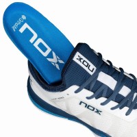 Tênis Nox Nerbo Branco Azul  Oferta + Barato