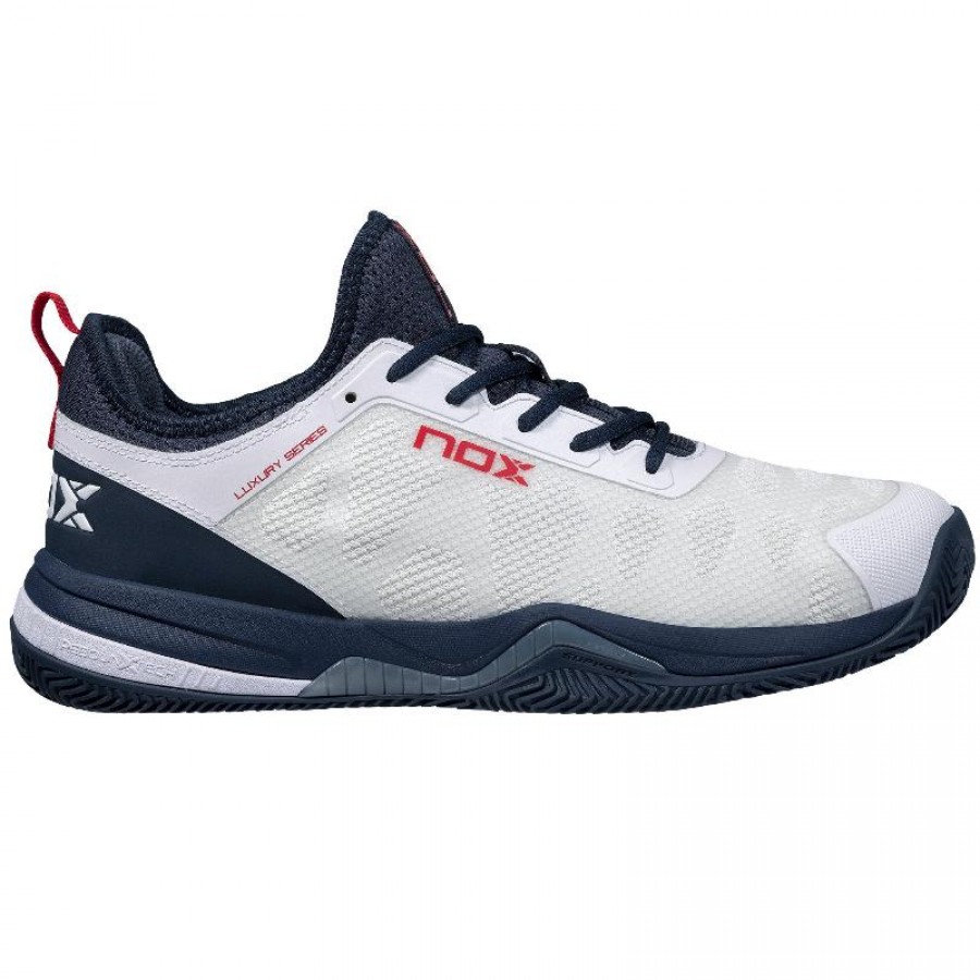 Sneakers Nox Nerbo Bianco Blu Navy