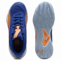 Puma Momo Gonzalez Nova Court Bleu Orange Sneakers