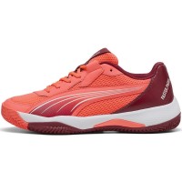 Zapatillas Puma Nova Court Rojo Burdeos Blanco  Oferta + Barato