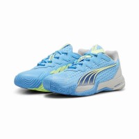 Zapatillas Puma Nova Elite Azul Amarillo Gris  Oferta + Barato