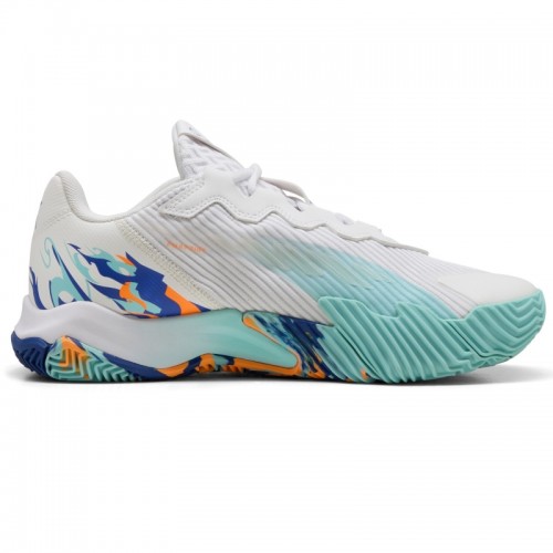 Puma Nova Elite Bianco Nero Blu Sneakers Puma Nova Elite Bianco Nero Blu Sneakers