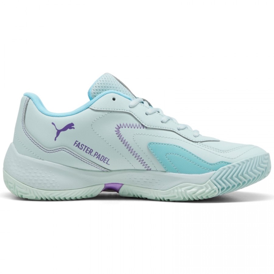 Zapatillas Puma Nova Smash Azul Purpura Mujer  Oferta + Barato