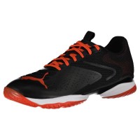 Sneakers Puma Solarattack RCT Noir Rouge Cerise  Offre - Pas cher