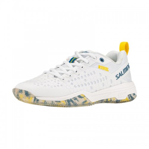 Salming Rebel Sneakers Bianco Blu Giallo Salming Rebel Sneakers Bianco Blu Giallo