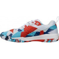 Salming Rebel Camo Blanc Rouge Bleu Chaussures