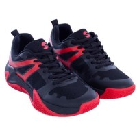 Softee Rotatory Noir Rouge Sneakers  Offre - Pas cher
