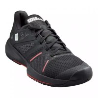 Wilson Bela Pro Sneakers Black Poppy Red  Offer + Cheap