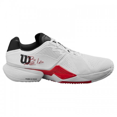 Zapatillas Wilson Bela Tour Blanco Rojo Negro Zapatillas Wilson Bela Tour Blanco Rojo Negro