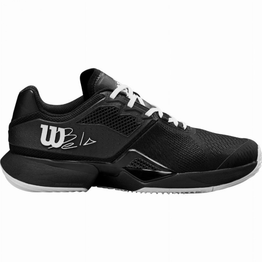 Wilson Bela Tour Noir Blanc Baskets  Offre - Pas cher