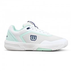 Baskets blanches Aquamarine Wilson Courtglide pour femmes