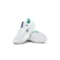 Baskets blanches Aquamarine Wilson Courtglide pour femmes