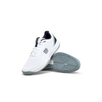 Wilson Courtglide Padel White Navy Blue Baskets