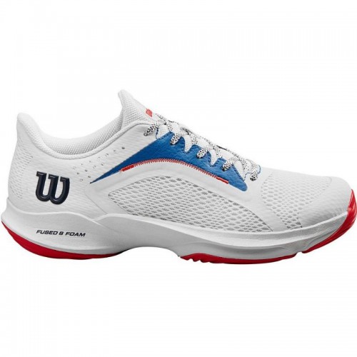Wilson Hurakn 2.0 Bianca Blu Rosso Scarpe Wilson Hurakn 2.0 Bianca Blu Rosso Scarpe