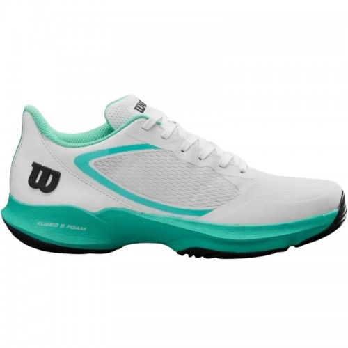 Zapatillas Wilson Hurakn Lite Blanco Turquesa Negro Mujer Zapatillas Wilson Hurakn Lite Blanco Turquesa Negro Mujer