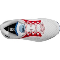 Wilson Hurakn Pro White Red Blue Women''s Shoes