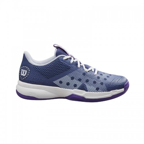 Zapatillas Wilson Hurakn Team Cobalto Lila Blanco Mujer Zapatillas Wilson Hurakn Team Cobalto Lila Blanco Mujer