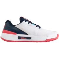 Zapatillas Wilson Intrigue Pro Clay Blanco Azul Marino Mujer  Oferta + Barato