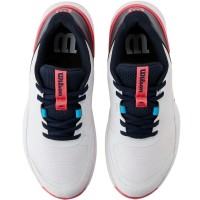 Zapatillas Wilson Intrigue Pro Clay Blanco Azul Marino Mujer  Oferta + Barato