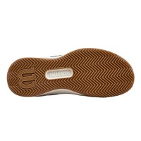 Tênis femininos Wilson Intrigue Pro Clay White Dark Blue