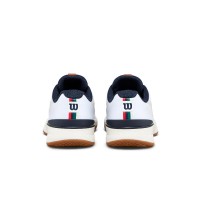 Tênis femininos Wilson Intrigue Pro Clay White Dark Blue