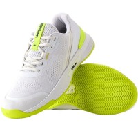 Tênis Wilson Intrigue Pro OZ Branco Amarelo para Mulheres  Oferta + Barato