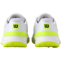 Tênis Wilson Intrigue Pro OZ Branco Amarelo para Mulheres  Oferta + Barato